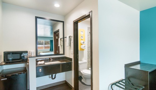 Deluxe Room, 1 Queen Bed, Non Smoking, Refrigerator & Microwave