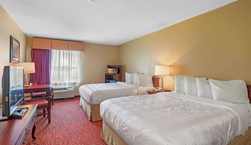 Standard Room, 2 Queen Beds, Non Smoking, Refrigerator & Microwave