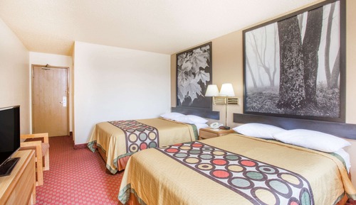 Double Room, 2 Double Beds, Smoking