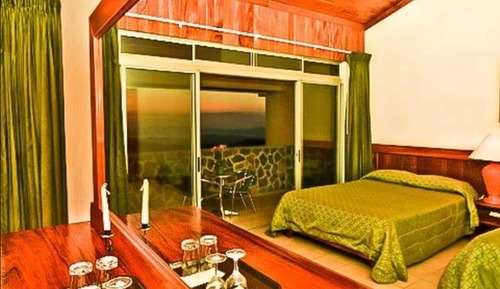 Superior Double Room, 2 Double Beds, Balcony, Garden View