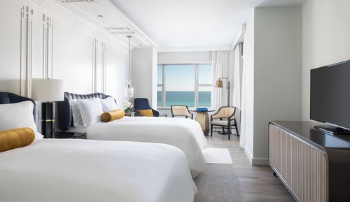Club Room, 2 Double Beds, Non Smoking, Ocean View
