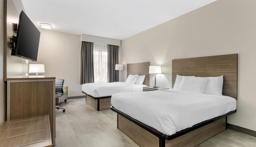 Standard Room, 2 Queen Beds, Accessible, Non Smoking (Walk-in Shower)