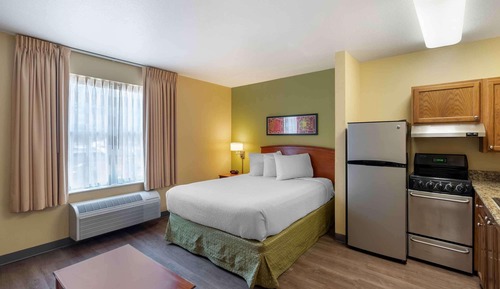 Deluxe Studio, 1 Queen Bed, Non Smoking, Refrigerator & Microwave