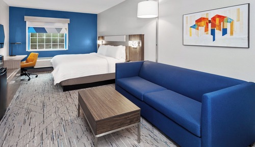 Suite, 1 King Bed, Accessible (Communications, Roll-In Shower)