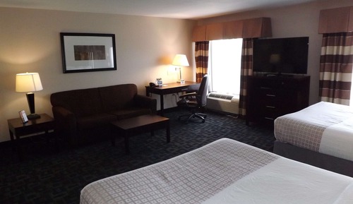 Standard Room, 2 Queen Beds, Non Smoking, Refrigerator & Microwave