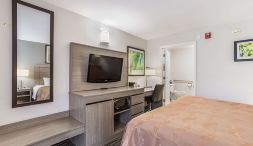 Room, 1 King Bed, Accessible, Non Smoking (Upgrade, Roll-In Shower)