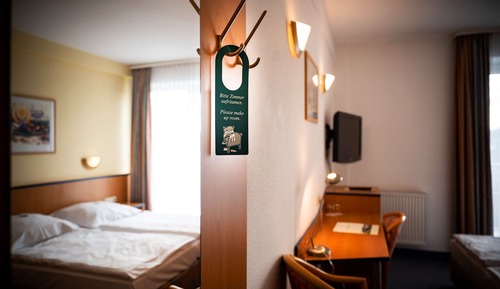 Standard Room, 1 Double Bed, Balcony, City View