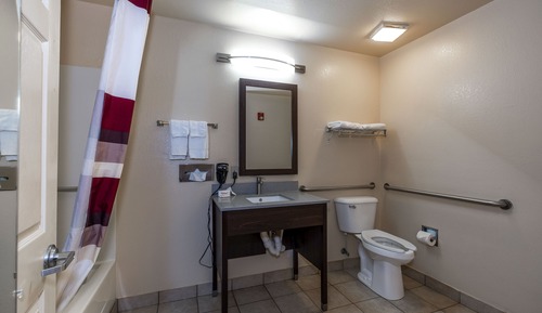 Deluxe Room, 1 King Bed, Accessible, Non Smoking (Roll-In Shower)