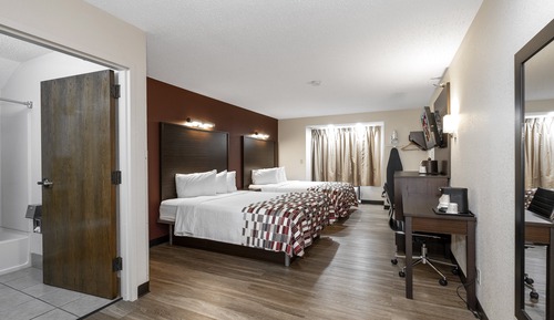 Deluxe Room, 2 Queen Beds, Accessible, Non Smoking