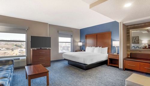Suite, 1 King Bed with Sofa bed, Non Smoking