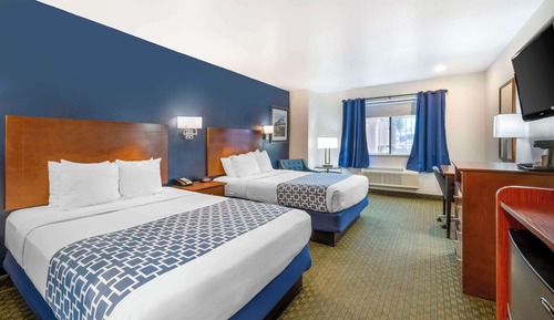 Standard Room, 2 Queen Beds, Non Smoking, Refrigerator & Microwave