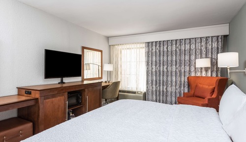 Suite, 1 King Bed, Accessible, Bathtub (Mobility & Hearing)