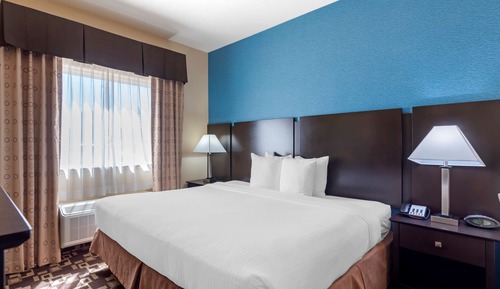Standard Room, 1 King Bed, Accessible, Refrigerator & Microwave