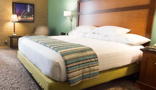 Suite, 1 King Bed with Sofa bed, Refrigerator & Microwave (Upper Floor, Oversized)