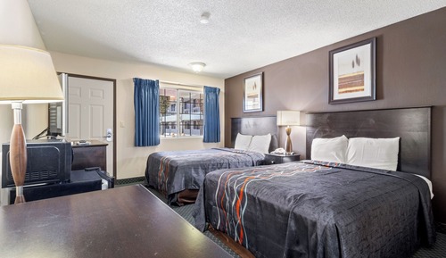 Double Room, 2 Double Beds, Non Smoking