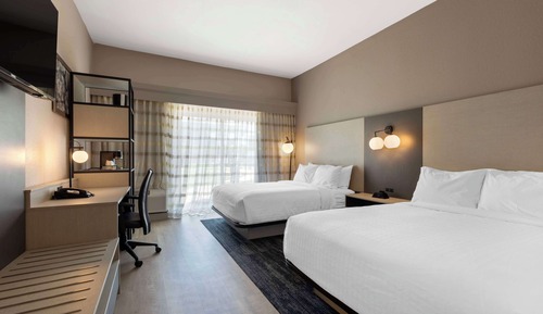 Standard Room, 2 Queen Beds, Accessible, Refrigerator & Microwave