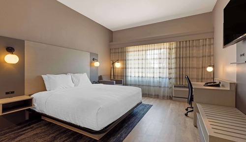 Standard Room, 1 King Bed, Accessible, Refrigerator & Microwave