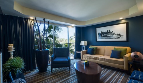 Room, 1 King Bed with Sofa bed, Balcony (Mobility Accessible, Roll-In Shower)