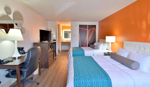 Room, 2 Double Beds, Non Smoking