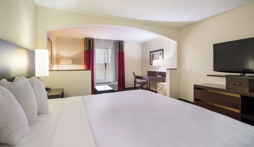 Standard Room, 1 King Bed, Non Smoking, Refrigerator & Microwave