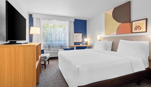 Room, 1 King Bed, Accessible (Mobility & Hearing, Roll-in Shower)