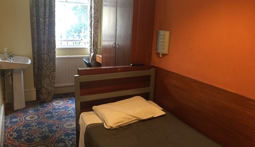 Basic Single Room, Shared Bathroom