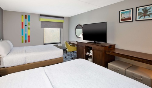 Room, 2 Queen Beds, Refrigerator