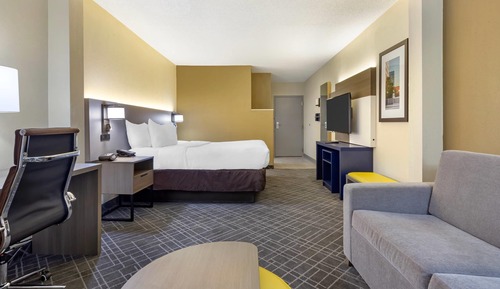 Suite, 1 King Bed with Sofa bed, Non Smoking
