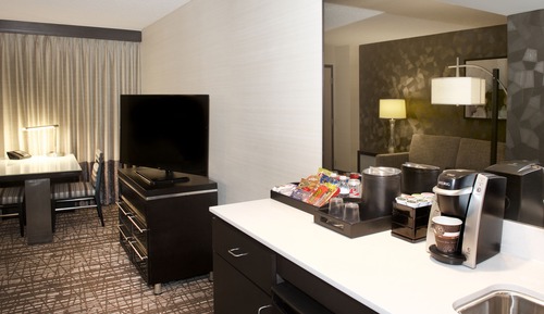 Suite, 2 Double Beds, Accessible (Mobility, Roll-in Shower)
