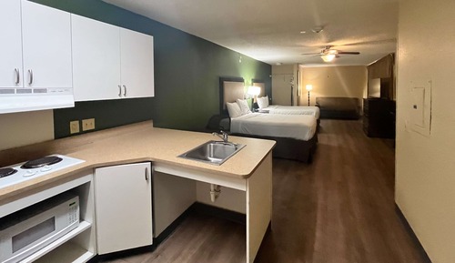 Standard Suite, 2 Queen Beds, Non Smoking, Kitchen