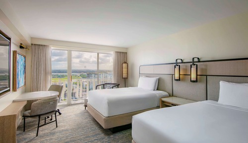Deluxe Room, 2 Queen Beds, City View
