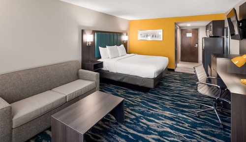 Suite, 1 King Bed, Non Smoking, Kitchenette (with Sofabed)
