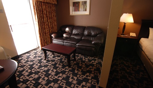 Junior Suite, 1 King Bed with Sofa bed, Patio