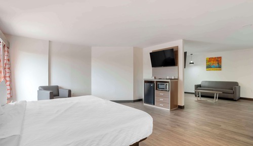 Suite, 1 King Bed, Non Smoking, Refrigerator & Microwave (with Single Sofabed)