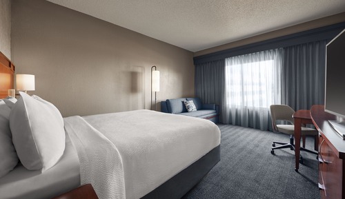 Room, 1 King Bed with Sofa bed, Non Smoking (Mobility/Hearing Access, Roll-in Shwr)