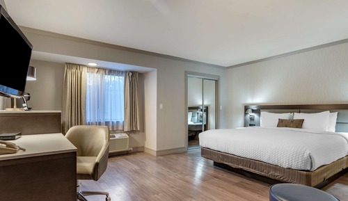 Standard Room, 1 King Bed, Non Smoking, Refrigerator & Microwave (Shower Only)
