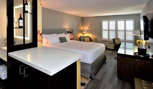 Standard Room, 1 King Bed, Mobility Accessible (Roll-In Shower)