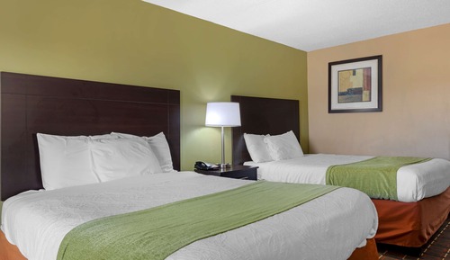 Standard Room, 2 Queen Beds, Smoking, Refrigerator & Microwave