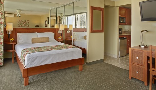 Studio Suite, Partial Ocean View (1 Queen Bed)