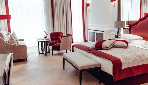 Executive Double Room, 1 King Bed, Garden Area