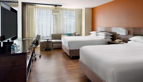 Standard Room, 2 Double Beds, Tower