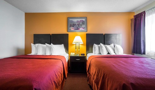 Standard Room, 2 Double Beds, Smoking (2nd Floor)
