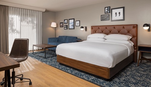 Deluxe Room, 1 King Bed with Sofa bed, Patio