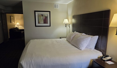 Suite, 1 King Bed, Non Smoking, Refrigerator & Microwave