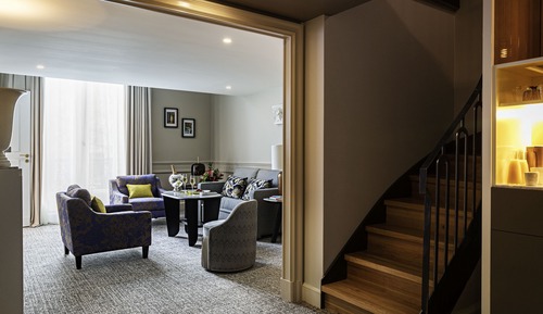 Junior Suite, 1 King Bed, Courtyard View (or Scribe St. View, Duplex)