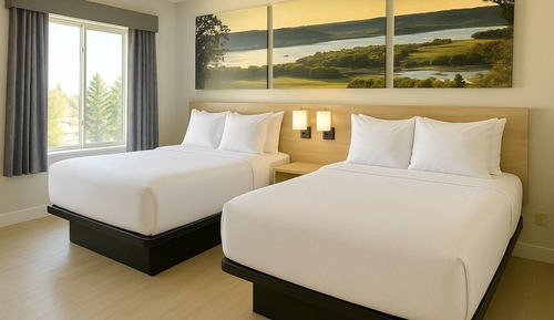 Room, 2 Double Beds, Non Smoking