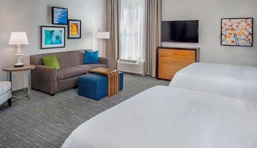 Studio, 2 Queen Beds, Accessible
