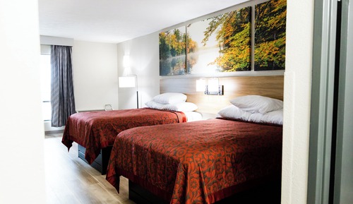 Room, 2 Double Beds, Smoking (Modern)