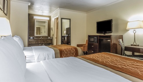 Double Room, 2 Double Beds, Non Smoking