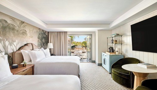 Room, 2 Queen Beds, Balcony, Resort View